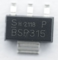 Infineon Transistors - Bsp315p Transistors - BSP315PH6327XTSA1